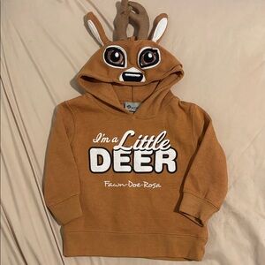 Artisans Novelty Hoodie I’m a little Deer Fawn-Doe-Rosa